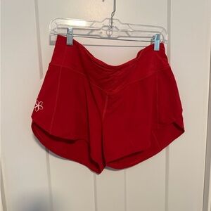 lululemon athletica Red Women's Athletic Shorts